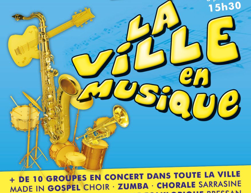 Programme de la Ville en Musique à Pont de Vaux